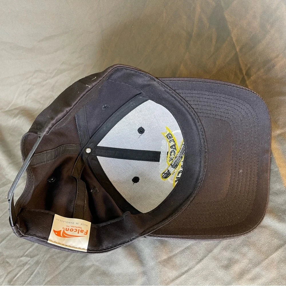 Vintage Rigo-Letto Black Jack Cigar Tobacciana Snapback Cap OSFM